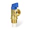 Everflow Washing Machine Replacement Valve 1/2" CPVC Inlet x 3/4" MHT Outlet, Brass, For Cold Water Supply 541C - alternate 1